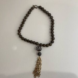 Dangling Beaded Necklace